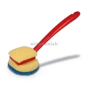 Tonkita Dish Brush with No-Scratch Sponge TK523 Pack of 3