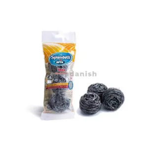 Arix Inox Stainless Steel Wire Sponge 3's 5513 (Pack of 6Pcs)
