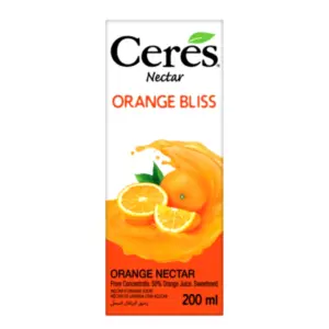 Ceres Juices Ceres Orange Bliss Nectar 4x6x200ml Tetra Pack 59405