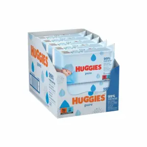 Huggies Baby Wipes Pure 56pcs Pack (Price of 10 Packs)