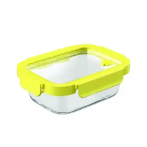 Ocean Rego Food Container Box, Rectangle, Yellow Fizz 640ml 4GP001C022C02