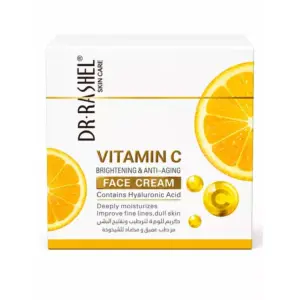 Faith Dr. Rashel Vitamin C Brightening & Anti-Aging Face Cream With Hyaluronic Acid Deep Moisturizing Skin Care Cream 50g