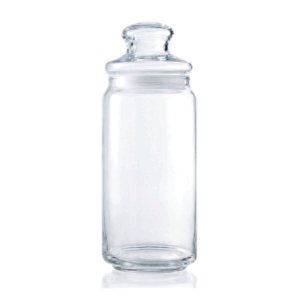 Ocean Storage Jar Pop Glass Lid 1000ml Airtight Food Storage Container Transparent Glass Kitchen Jar Set 5B02536G0004