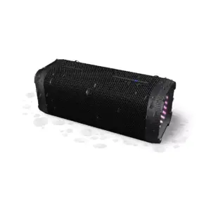Philips Portable Bluetooth Speaker 20W, 20H Playtime, Splash Pooof, LED Lightshow, Bass+, Auracast TAS2000B/00