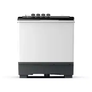 Midea Twin Tub Washing Machine 14KG, Manual Wash, High Efficiency, White MT100W140/WG