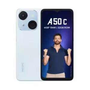 Itel A50C Smartphone 2GB RAM, 64GB ROM, 8MP Camera, 6.6" Display, 4000mAh Battery, Fingerprint & Face Unlock, Android 14 GO