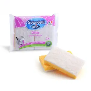 Arix Glitty Cellulose Sponge for Non Stick Utensils 2's 504 (Pack of 5Pcs)