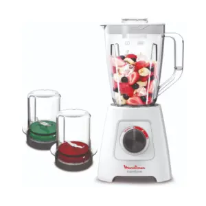 Moulinex Blendforce 2 Blender 1.5L with Grinder & Mill 600W LM423127