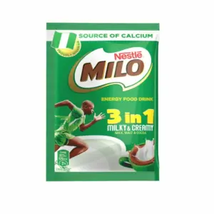 Nestle Nestlé MILO 3‑in‑1 Chocolate Malt Drink Sachet Instant Mix (Pack of 3)