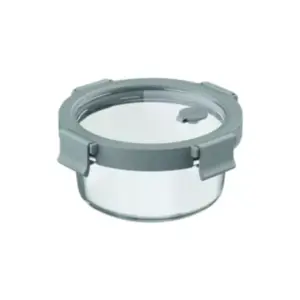 Ocean Rego Food Container Box, Round, Arctic Grey 400ml 4GP004C014C03