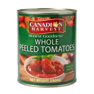 Canadian Harvest CH Peeled Plumed Tomato 2500g EOC 854468001907