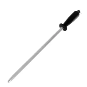 Naim Handmade Sharpening Tool Ergonomic Black Handle Durable High-Carbon Steel Rod Blade Maintenance NM-2212