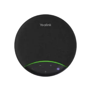 Yealink USB & Bluetooth Speakerphone with AI Noise Cancellation, 50mm Speaker, 20 Hours Backup SP92 USB-C/A