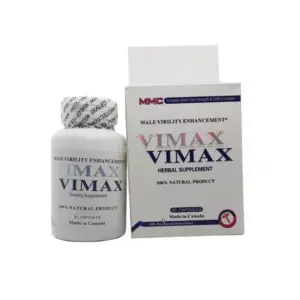 Faith MMC VIMAX Male Virility Enhancement Herbal Supplement – Advanced Natural Men's Performance, Vitality, Stamina, Confidence & Wellness Support Formula (60 Capsules)