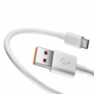 Tecno Charging Cable, Ultra-Fast 3A, USB-C, 1m, Durable Fast Charging and High-Speed Data Sync, TCD-C11