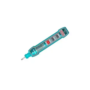 Total Tools Total Digital Test Pencil AC 12-300V with LCD Display, Sound & Light Alarm, AAA Battery THTS33001