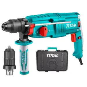 Total Tools Total Rotary Hammer Drill Machine 800W SDS Plus with Keyless Chuck TH308268-2
