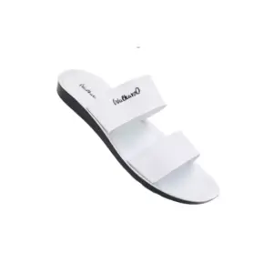 Walkaroo Men's Sandal PU, White, 41X45, Stylish Covering Design Trendy, Lightweight, Soft Footbed And Comfortable WTG5332WH