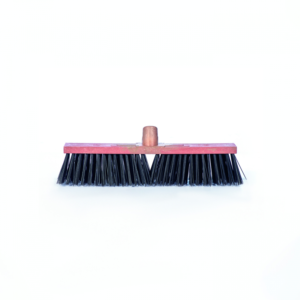 TBP Hard Broom 45cm Bassine Fibre 1002 Pack of 12
