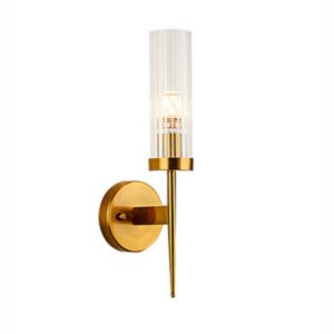 Africab Wall Lamp E27*1 Iron & Glass 10CM Gold Base