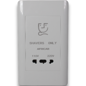 Africab FL Series Shaver Socket 3x6 FL 146E
