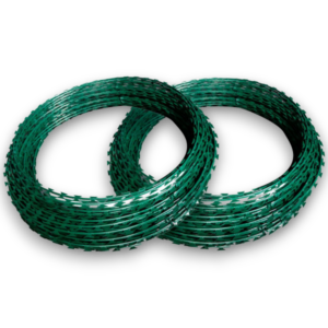 Africab PVC Green Razor Wire BTO-22 × 500MM