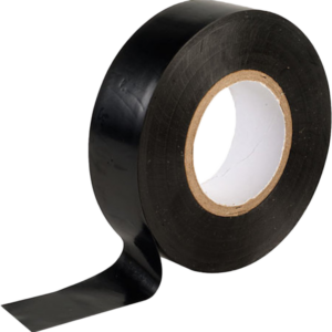 Africab PVC Electrical Tape 0.15mm × 19mm × 10Y Black