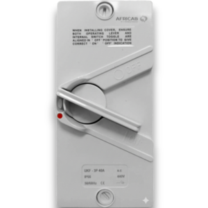 AFRICAB Waterproof Isolator 40A 3P