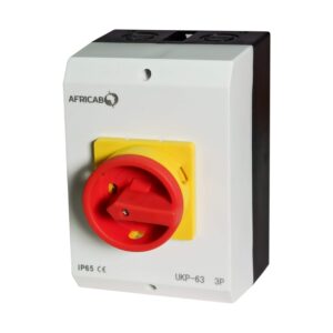 AFRICAB Waterproof Isolator 63A 3P