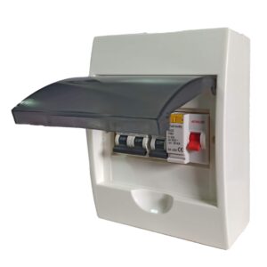 Africab 3 Way w/RCCB Consumer Unit Plastic