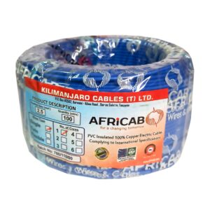 Africab Single Wire 2.5 sq.mm Blue 100m