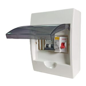 Africab 2 Way w/RCCB Consumer Unit Plastic