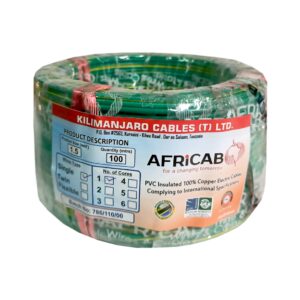 Africab Single Wire 1.5 sq.mm Green 100m