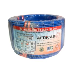 Africab Single Wire 1.5 sq.mm Blue 100m