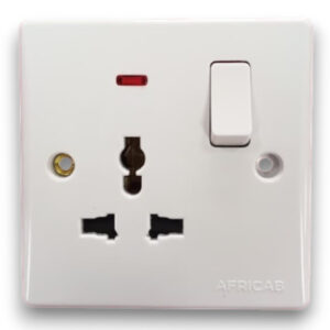Africab FL Series 13A Multi Socket with Neon FL 3255SL
