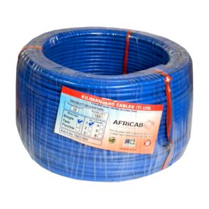 Africab Single Wire 10 sq.mm Blue 100m