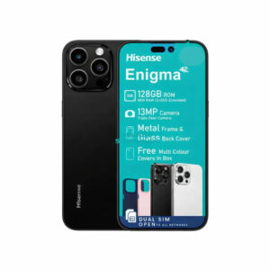 Hisense Enigma Smartphone (Black, 128GB)