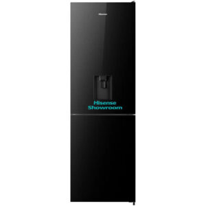 Hisense 305L Double Door Fridge | Black Mirror | Water Dispenser | Frost | H415BMI-WD