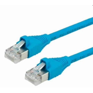 EVI Cabling CAT6 2.0m Patch Cord, blue, CU 4P Blue PVC