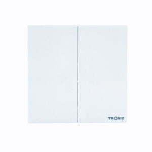 Tronic Big Button 2 Gang 2 Way Switch