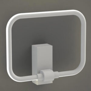 Tronic Square LED Warmwhite Wall Light