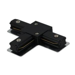 Tronic Black Tracklight Connector with 2 Wires