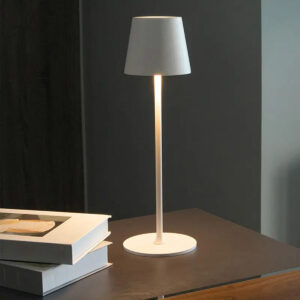 Tronic Rechargeable Touch Table Lamp White