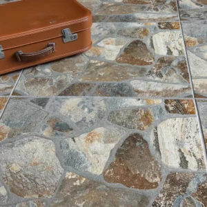 CTM X - Kilimanjaro Karisimbi Slate Matt Porcelain Floor Tile - 420 x 635mm