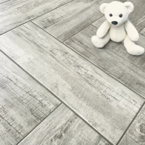 CTM Origins Hartenberg Grey Matt Ceramic Floor Tile - 200 x 600mm