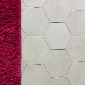 CTM X - Hexa Murray White Porcelain Floor Tile - 258 x 290 mm