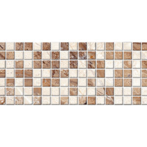 CTM Viena Marron Decor Ceramic Wall Tile - 200 x 600mm