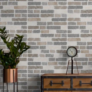 CTM Muretto Grey Matt Ceramic Wall Tile - 300 x 600mm